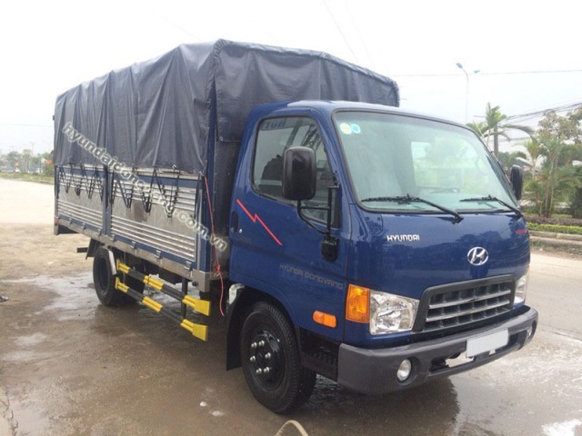 Xe tải hyundai hd700 nâng tải thùng bạt
